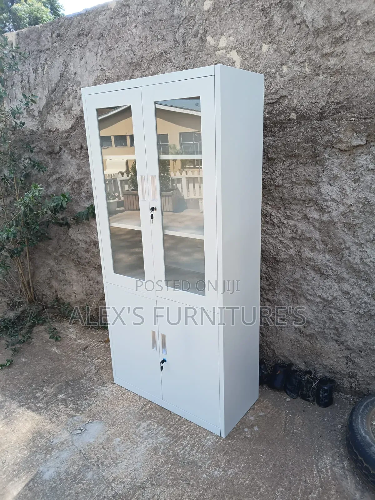 Enterprise MODERN CABINET With Front Glass