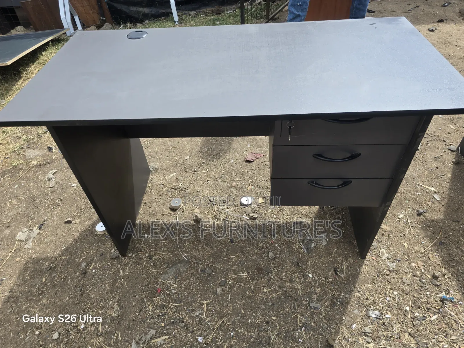 Simple Director Reception Desk for Office
