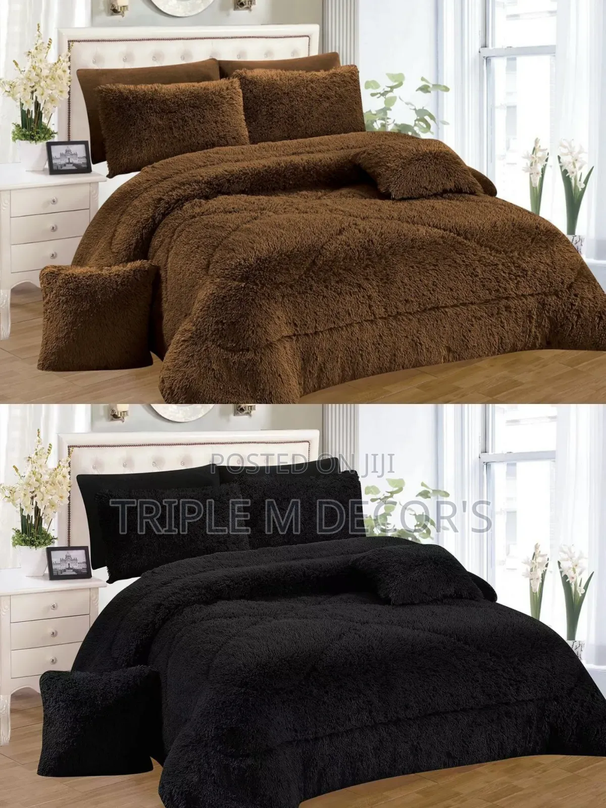 6pcs Fluffy Duvet Set 6*7