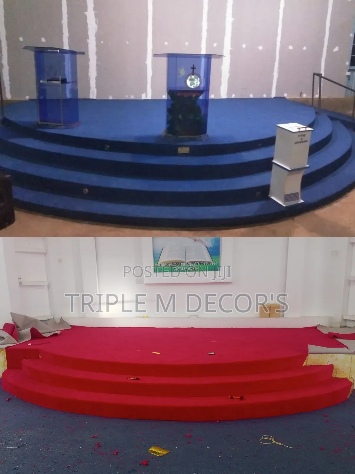 Quality Guaranteed Red 4mm Delta Pulpit Carpet