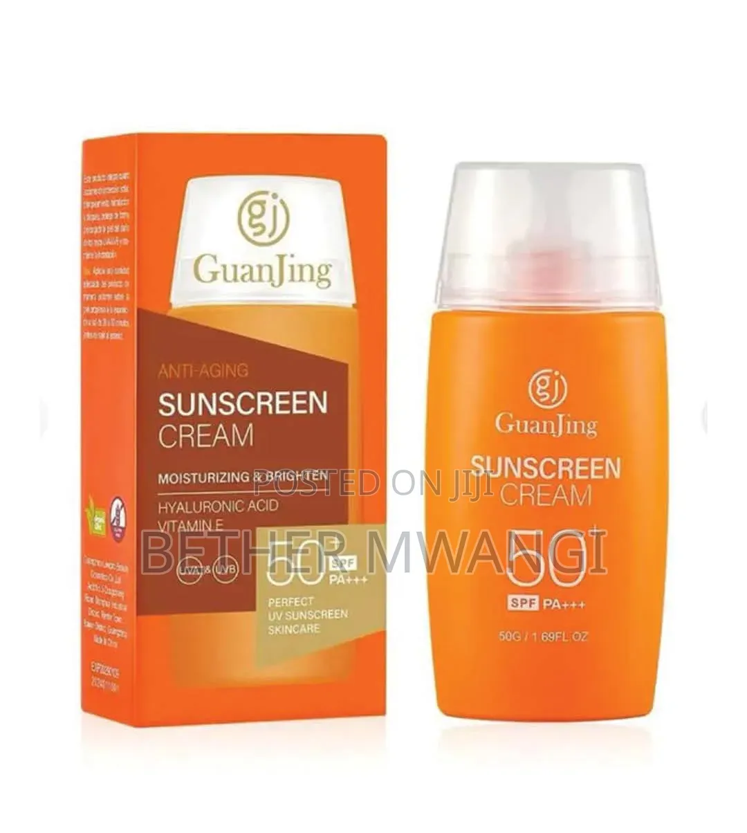 GuanJing Anti-Aging Sunscreen Cream (SPF 50+) in Kenya