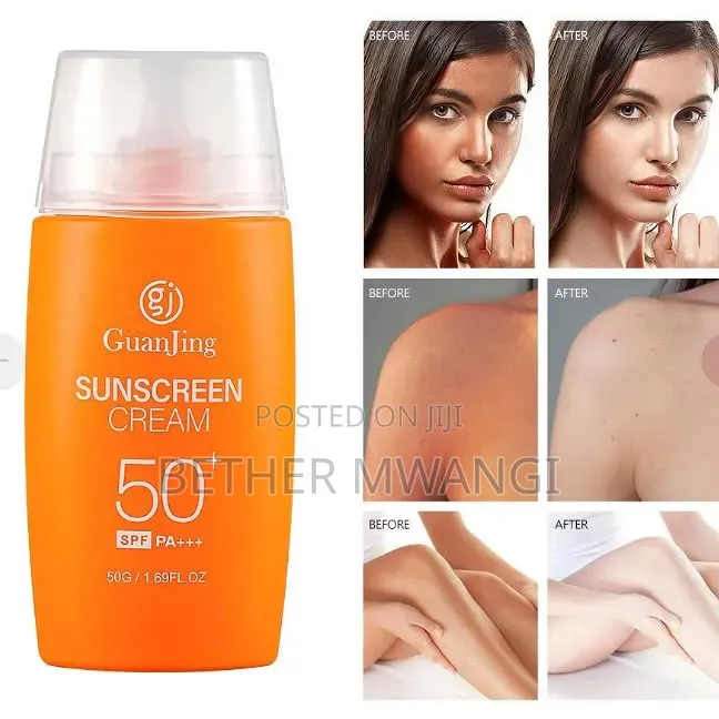 GuanJing Anti-Aging Sunscreen Cream (SPF 50+) in Kenya