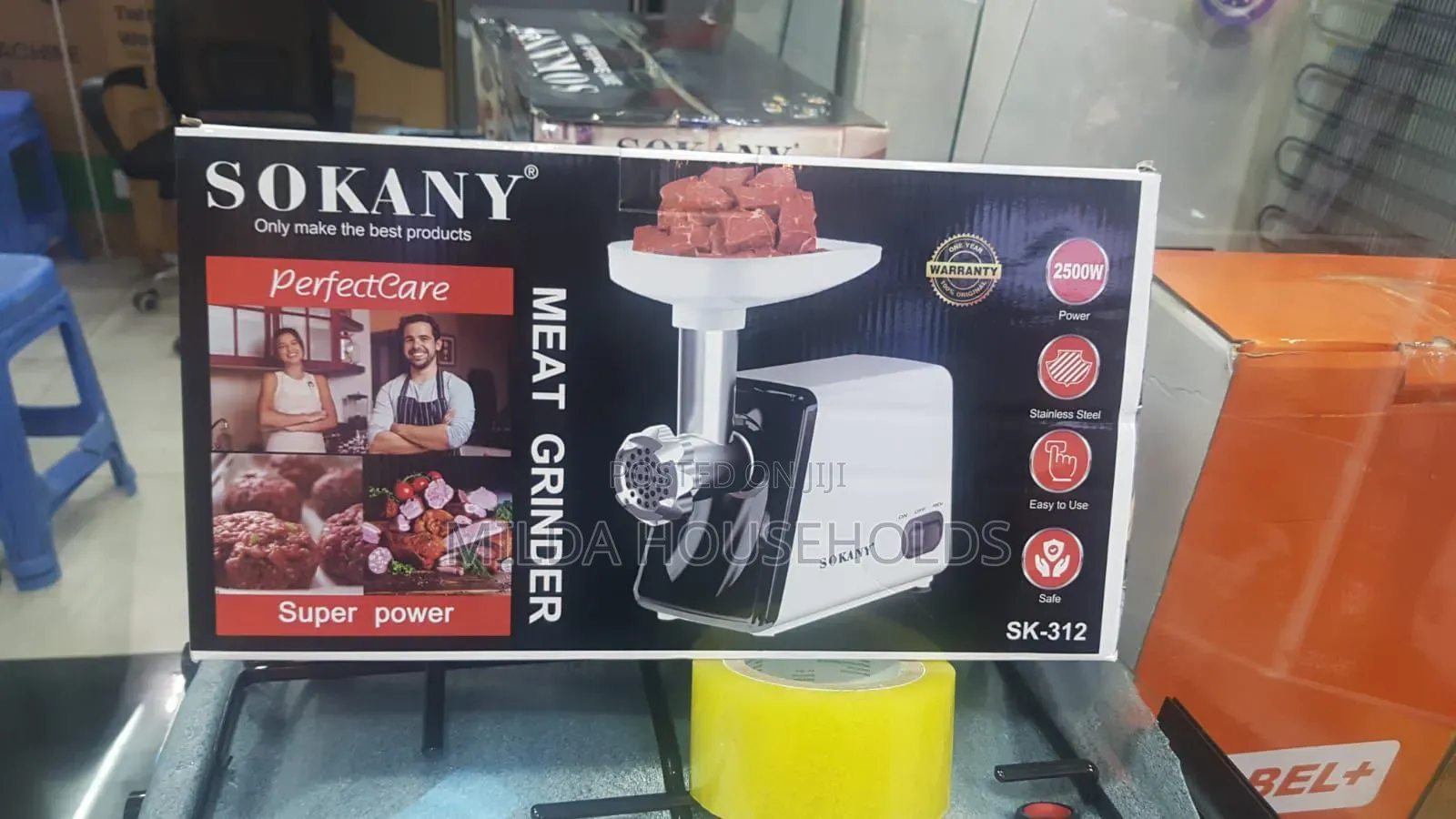 Sokany Meat Mincer 2500Watts.