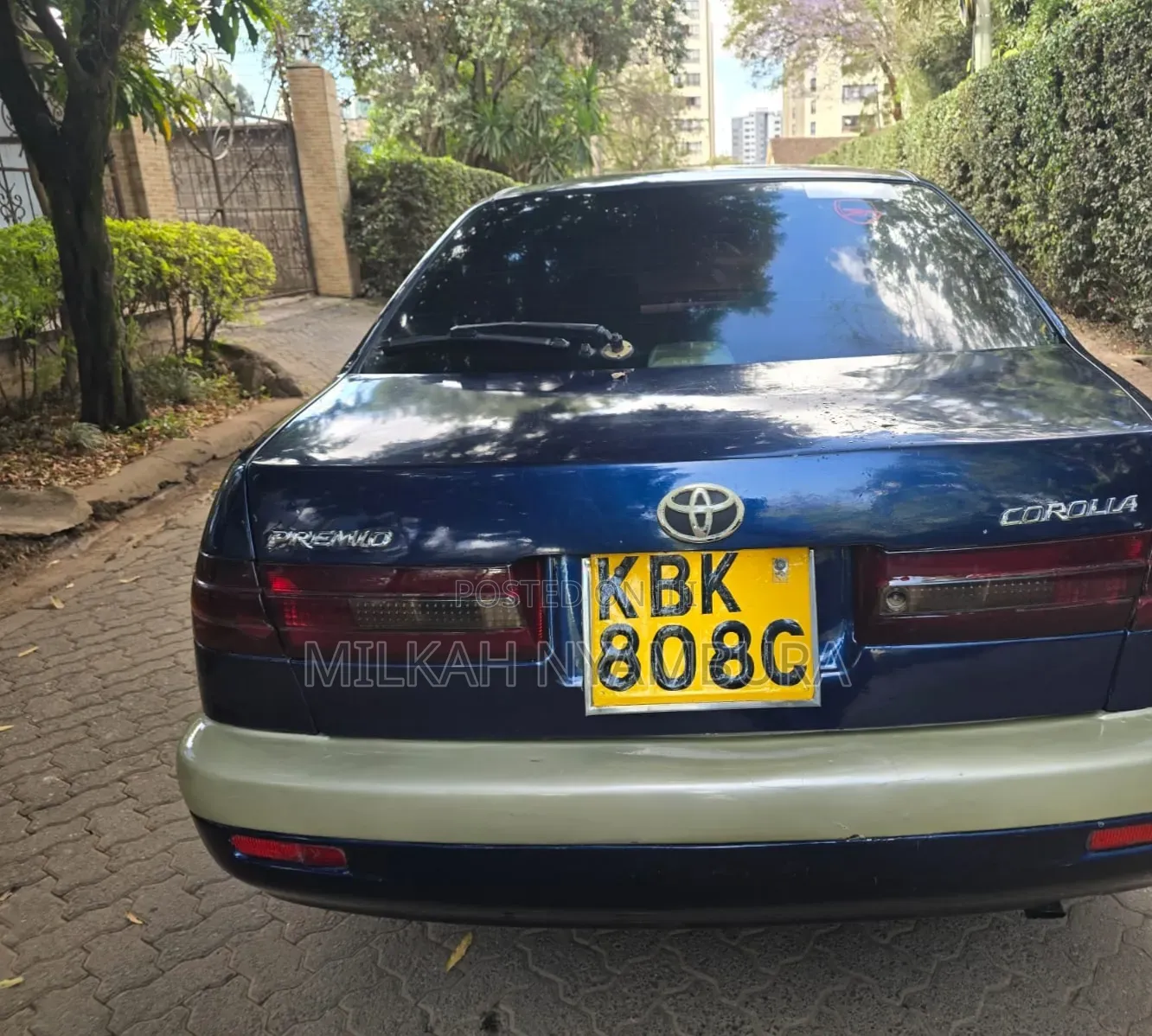 Toyota Premio 2001 Blue