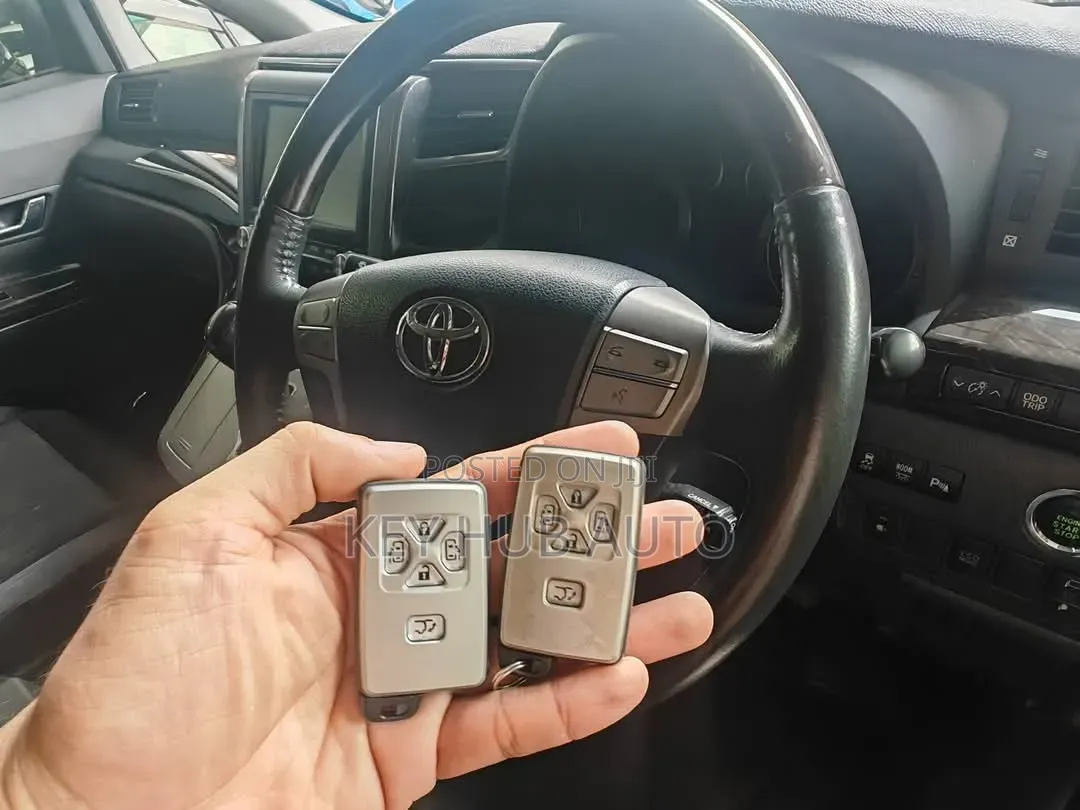 Velfire Toyota Car Keys