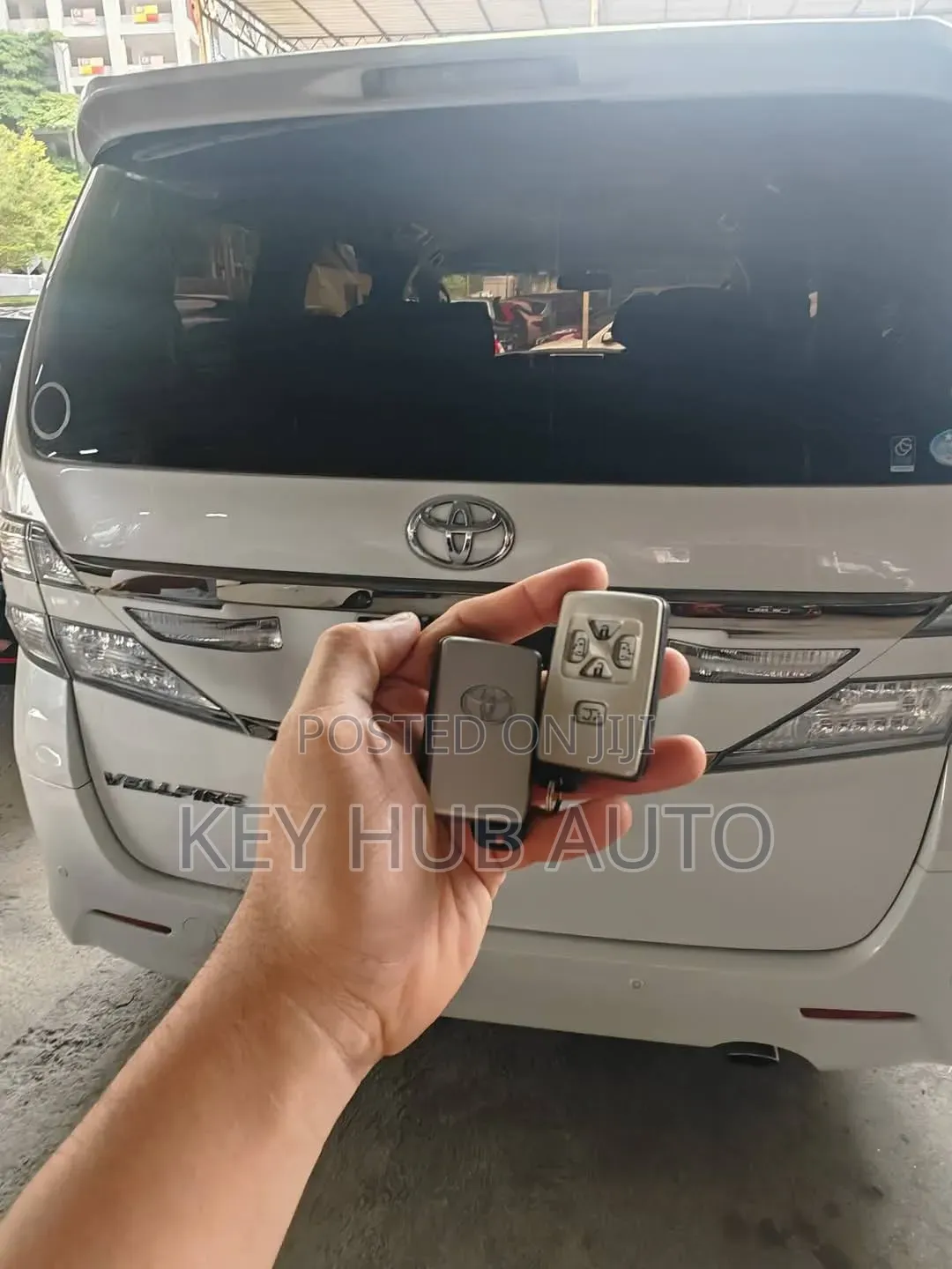 Velfire Toyota Car Keys