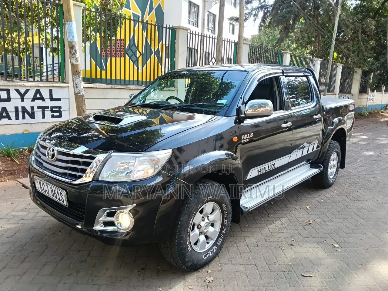 Toyota Hilux 2.5 D-4D 4X4 SRX 2010 Black