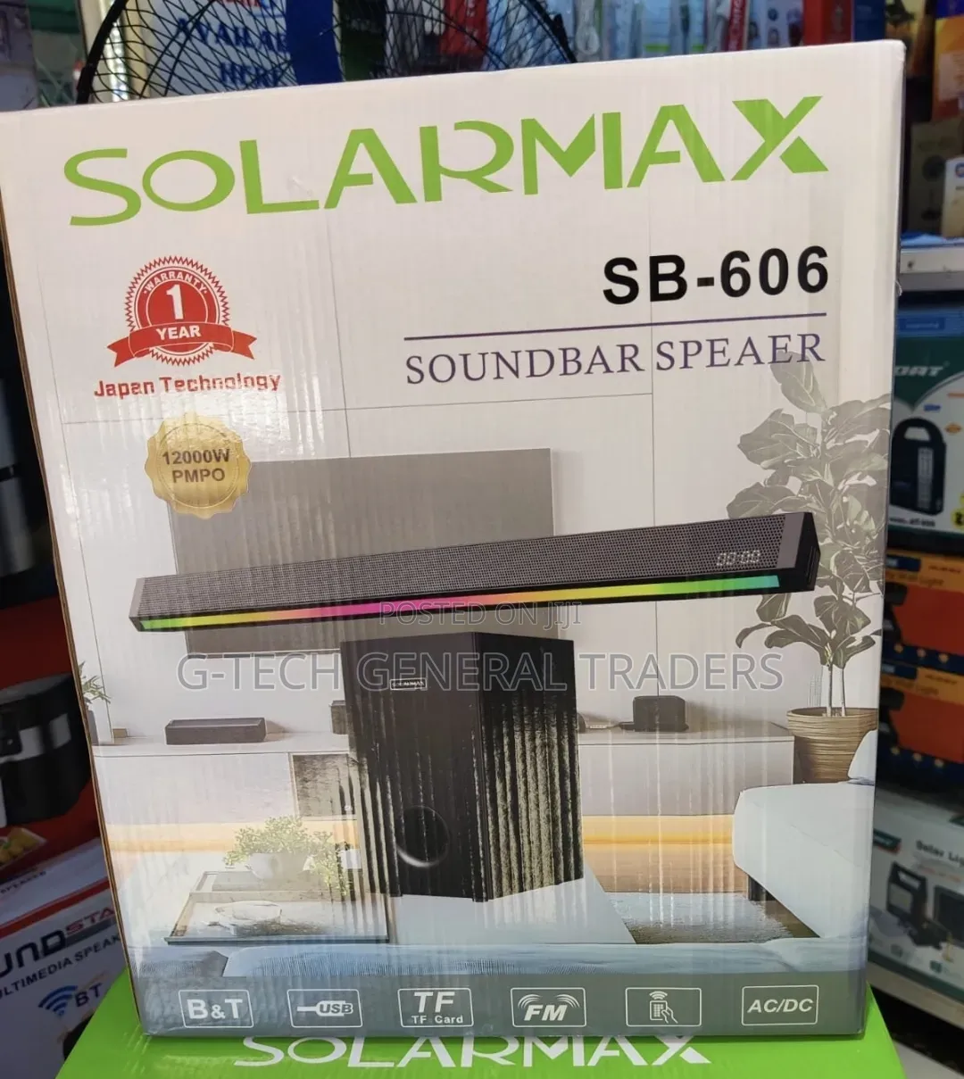 Solarmax SB-606 Soundbar System