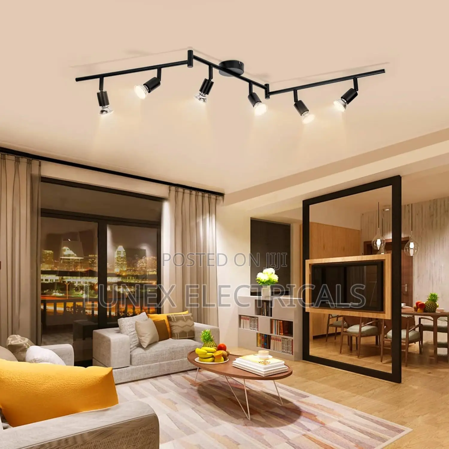 Rotatable LED Track Ceiling Light GU10 Indoor Lighting