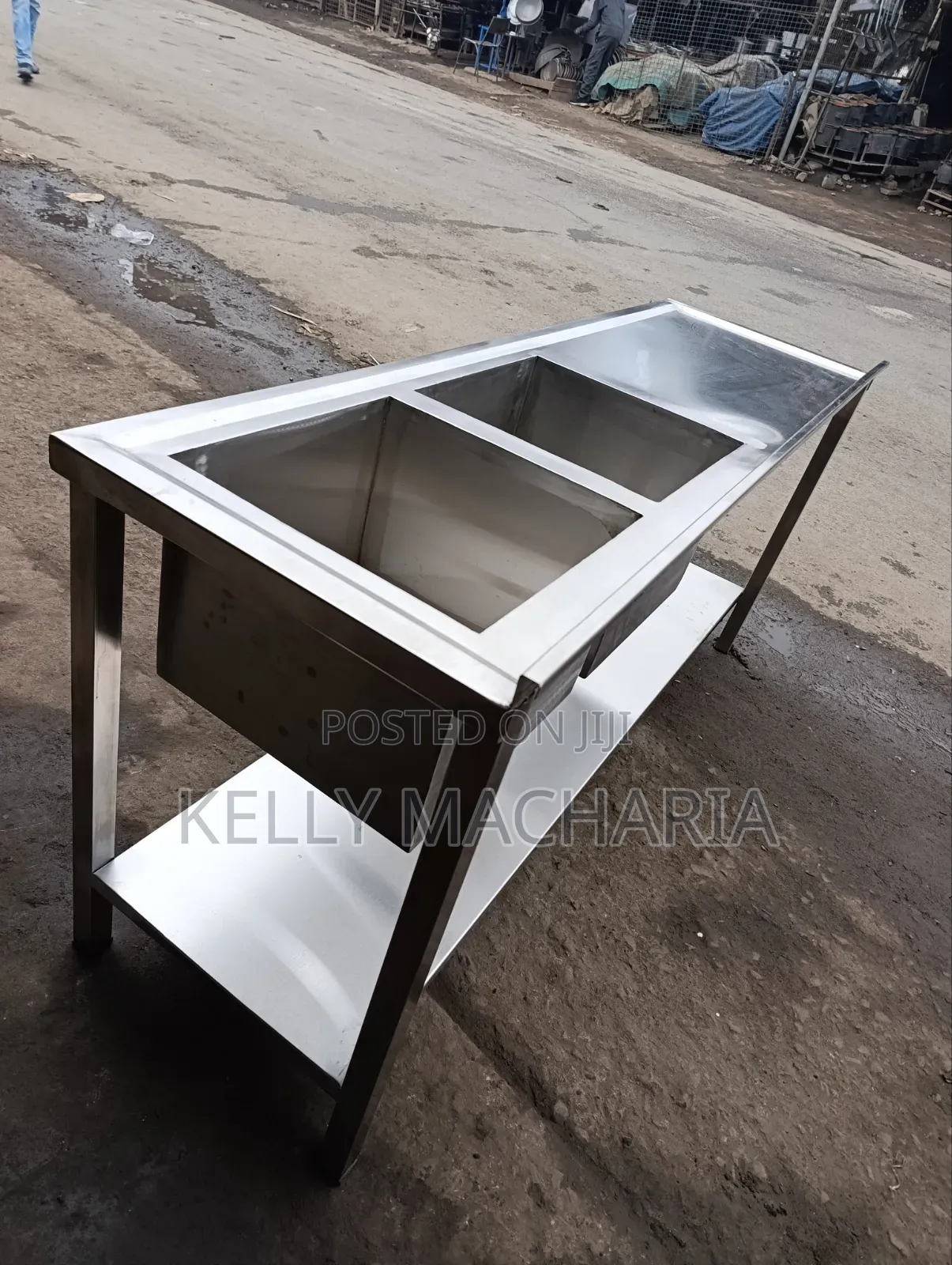 Heavy Duty Double Bowl Kitchen Sink