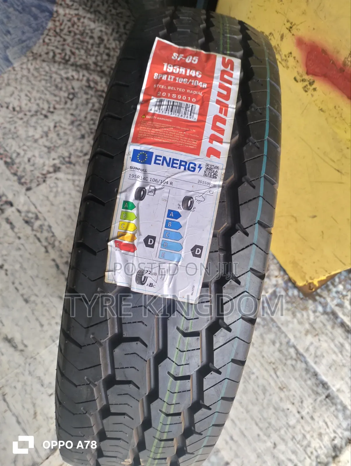 195r14c Sunful Tyres