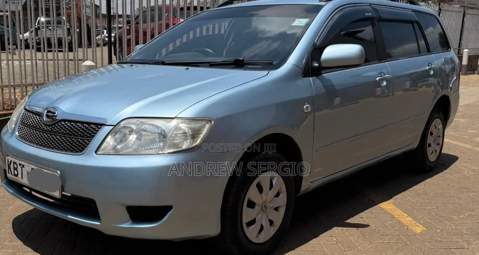Toyota Corolla Fielder 2006 Blue