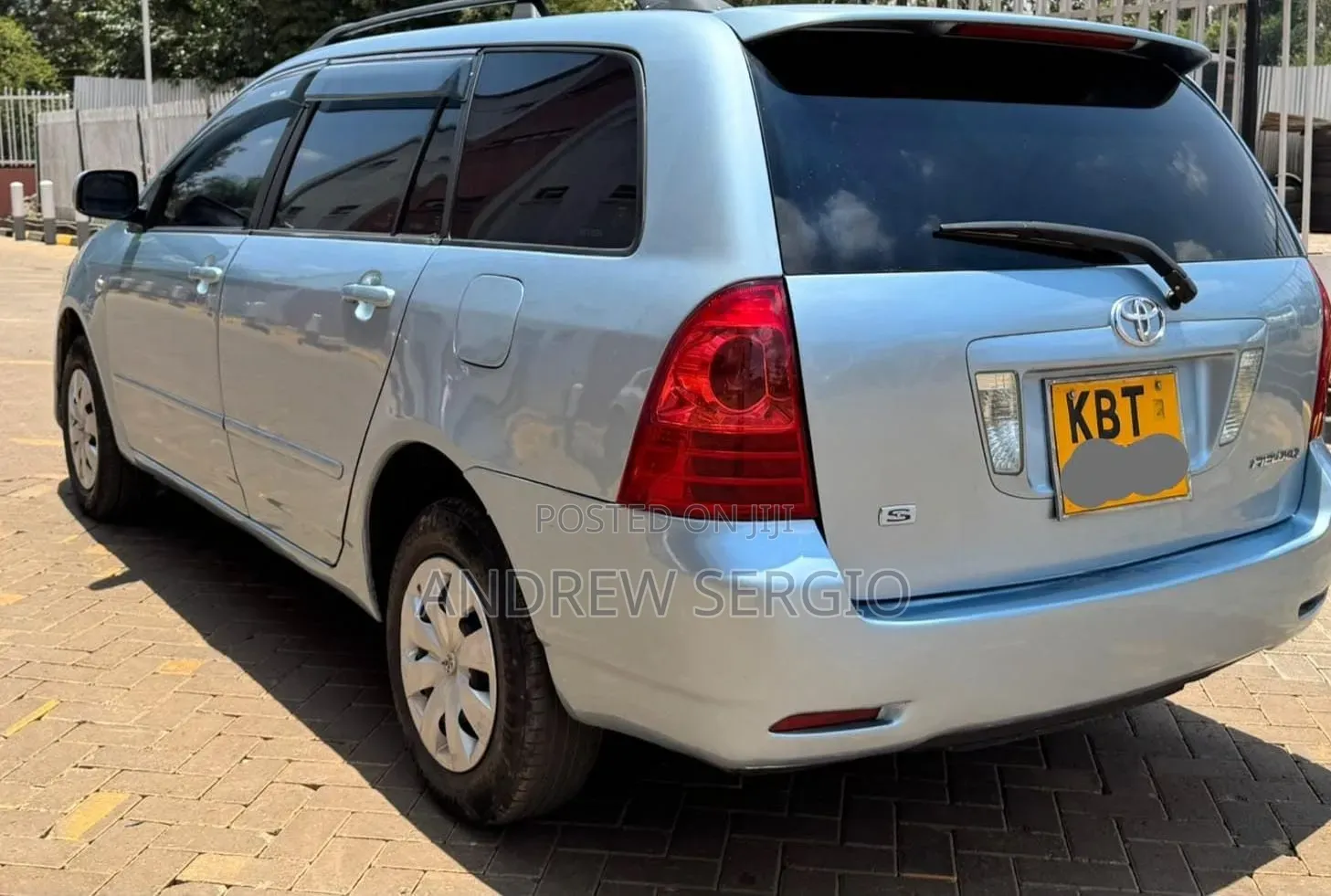 Toyota Corolla Fielder 2006 Blue