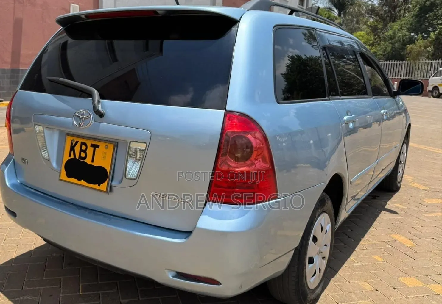 Toyota Corolla Fielder 2006 Blue