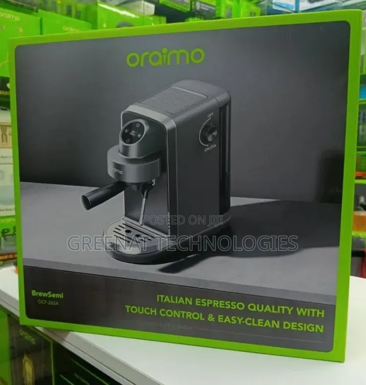 Oraimo BrewSemi OCF-262A Coffee Espresso Maker 20 Bar Touch Control