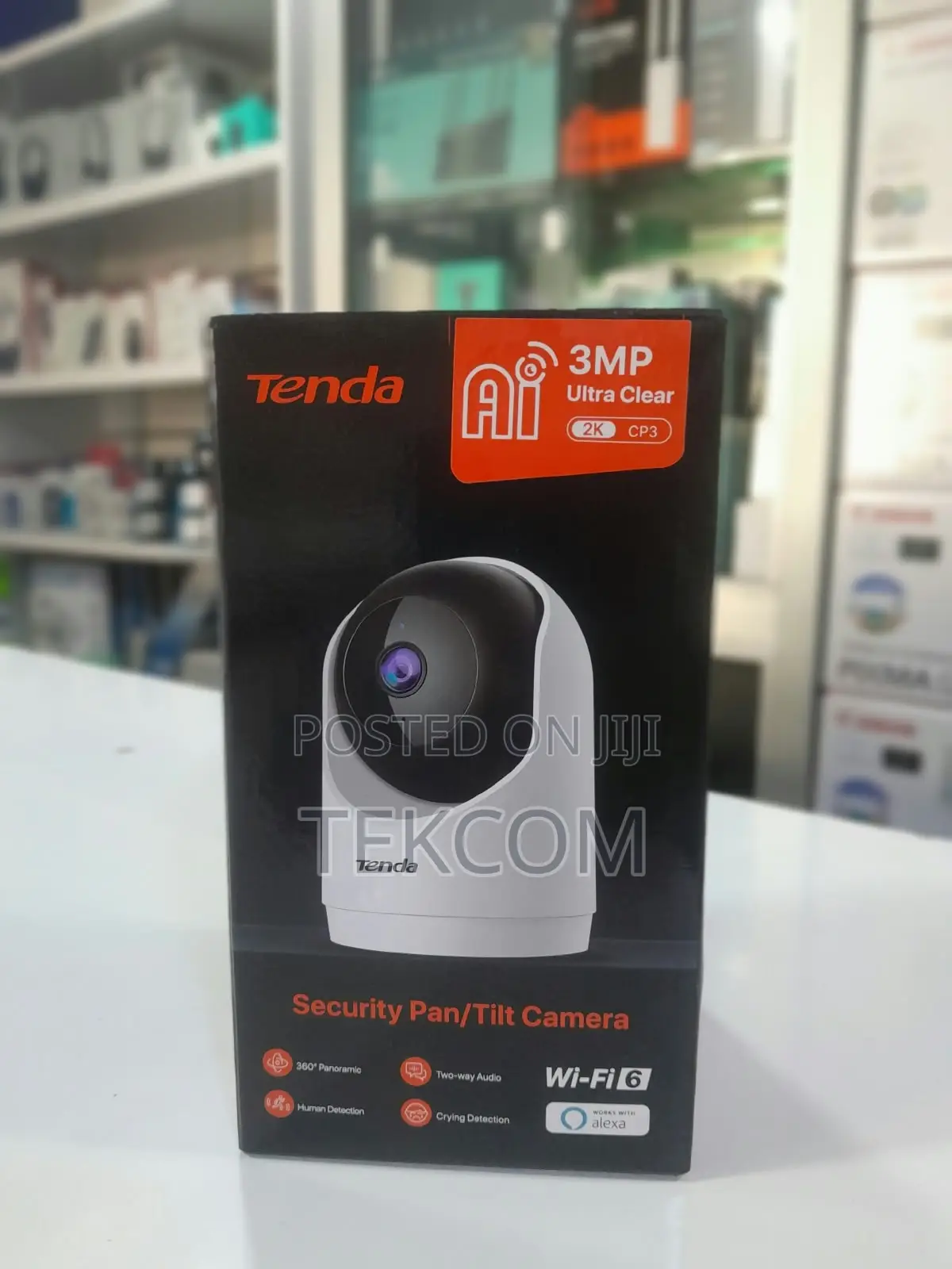 Tenda CP3 Ultra HD Security Pan/Tilt CCTV Camera