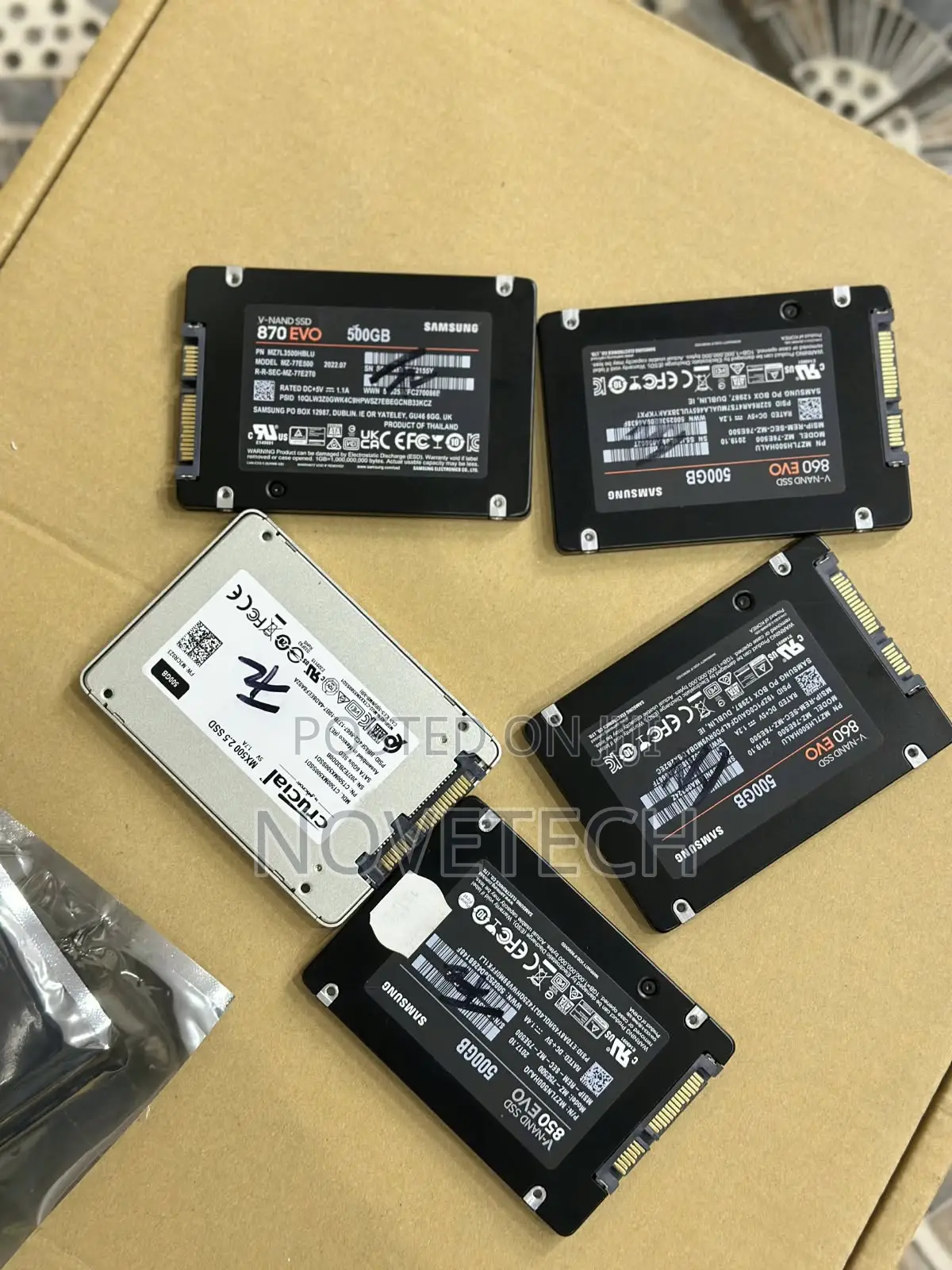 Samsung 750 Evo 500gb 2.5" Sata Iii Internal Laptop/Desktopssd