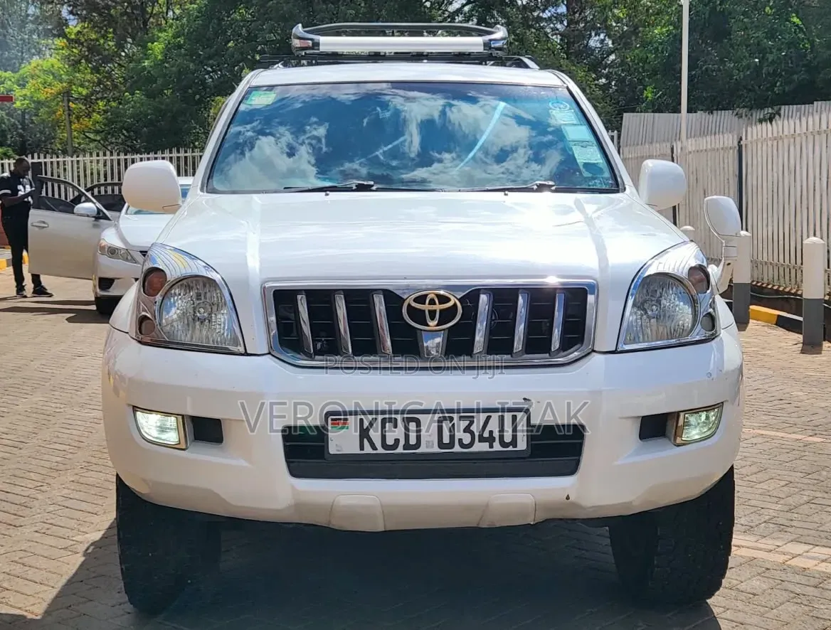 Toyota Land Cruiser Prado 2008 White