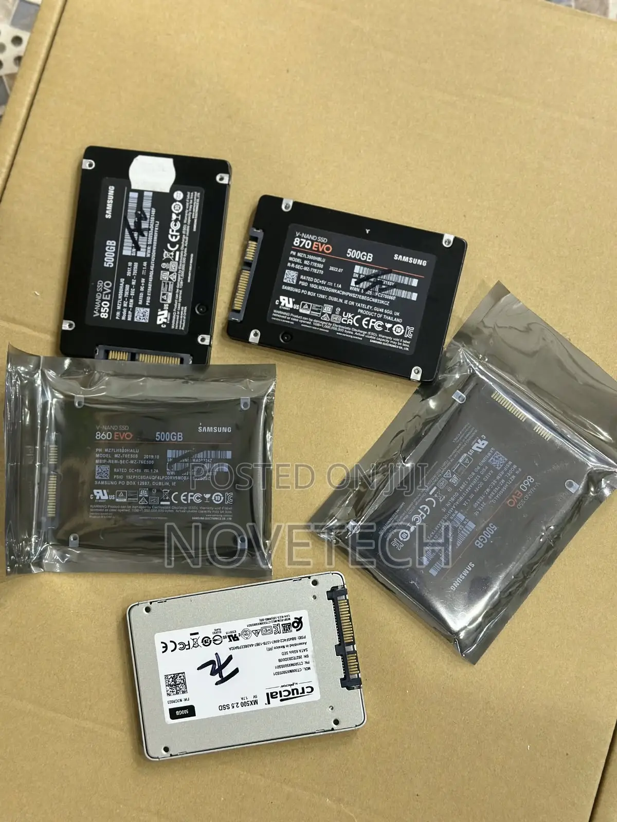 Samsung 860 EVO 2.5" SATA III SSD 500G Disk Solid State Drive