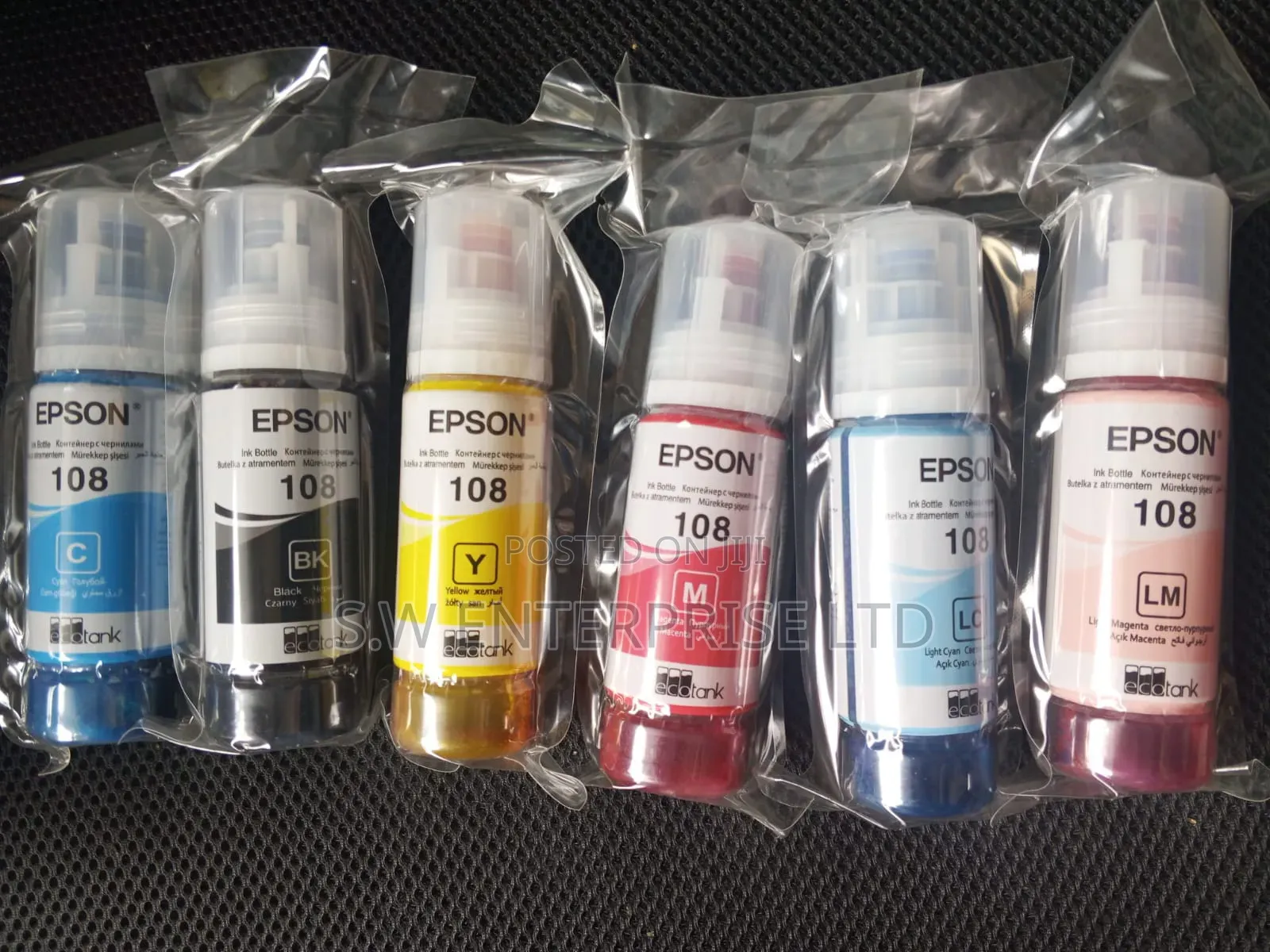 Epson 108 EcoTank Ink Bottles