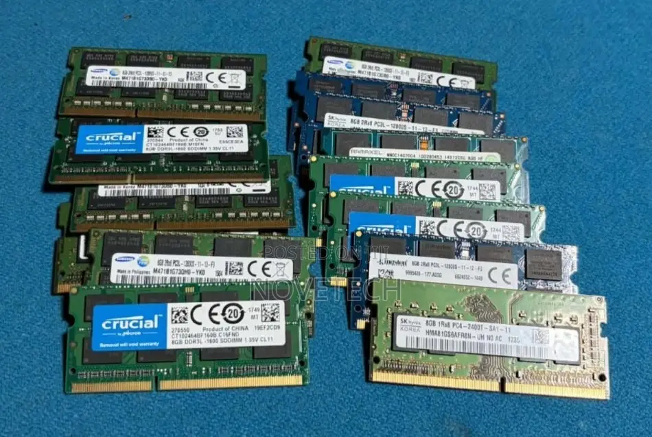 8gb Ddr3l 1600mhz Sodimm Memory Laptop Ram Pc3l-12800 Ddr3l