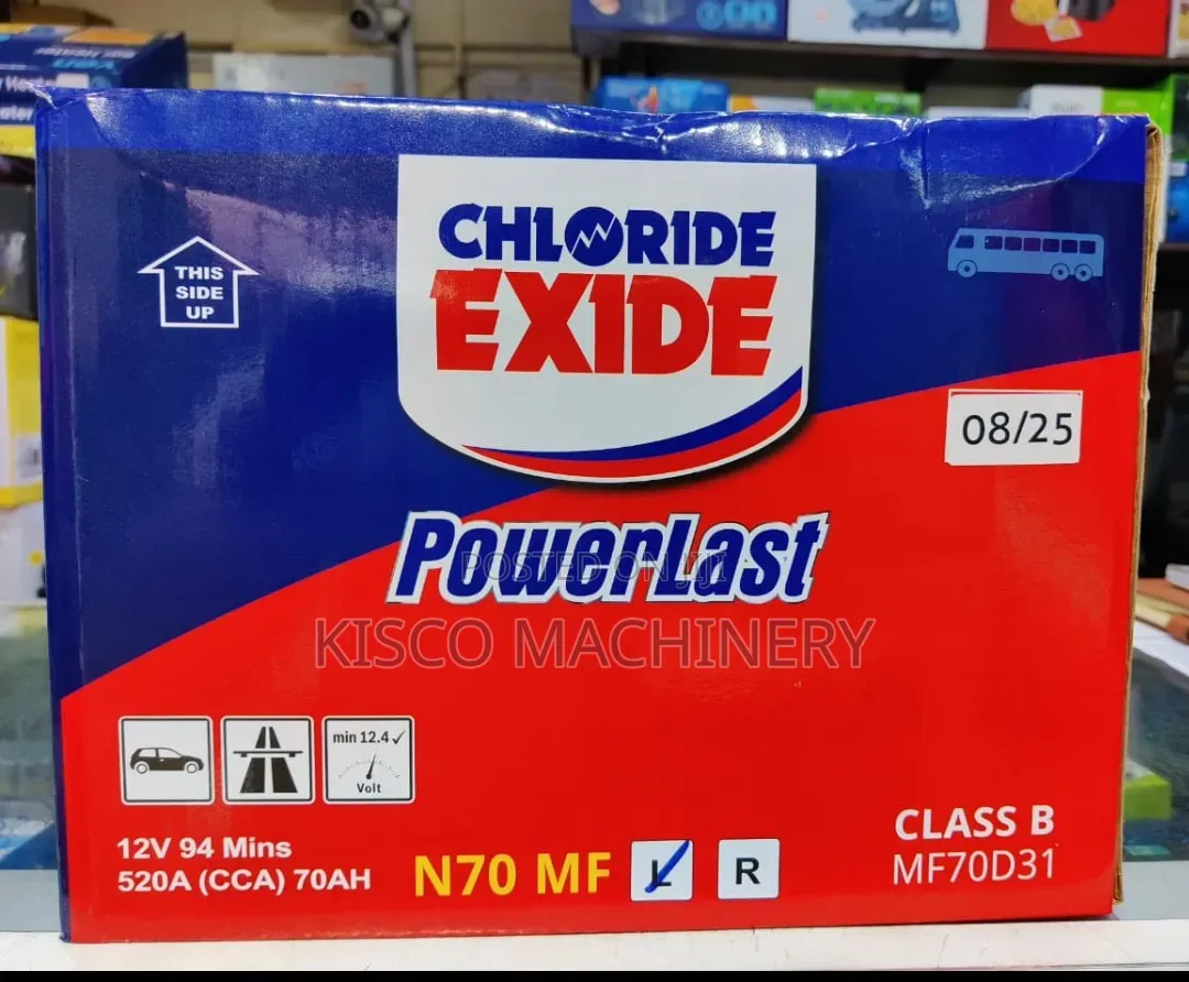 Chloride Battery N70 POWERLAST