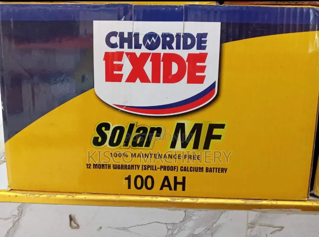 Chloride 100Ah Solar Battery