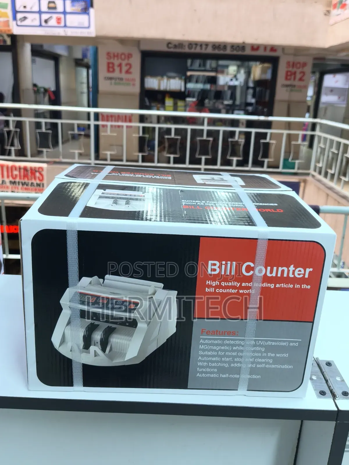 Automatic Bill Counting Machine for Fast and Easy Cash Management