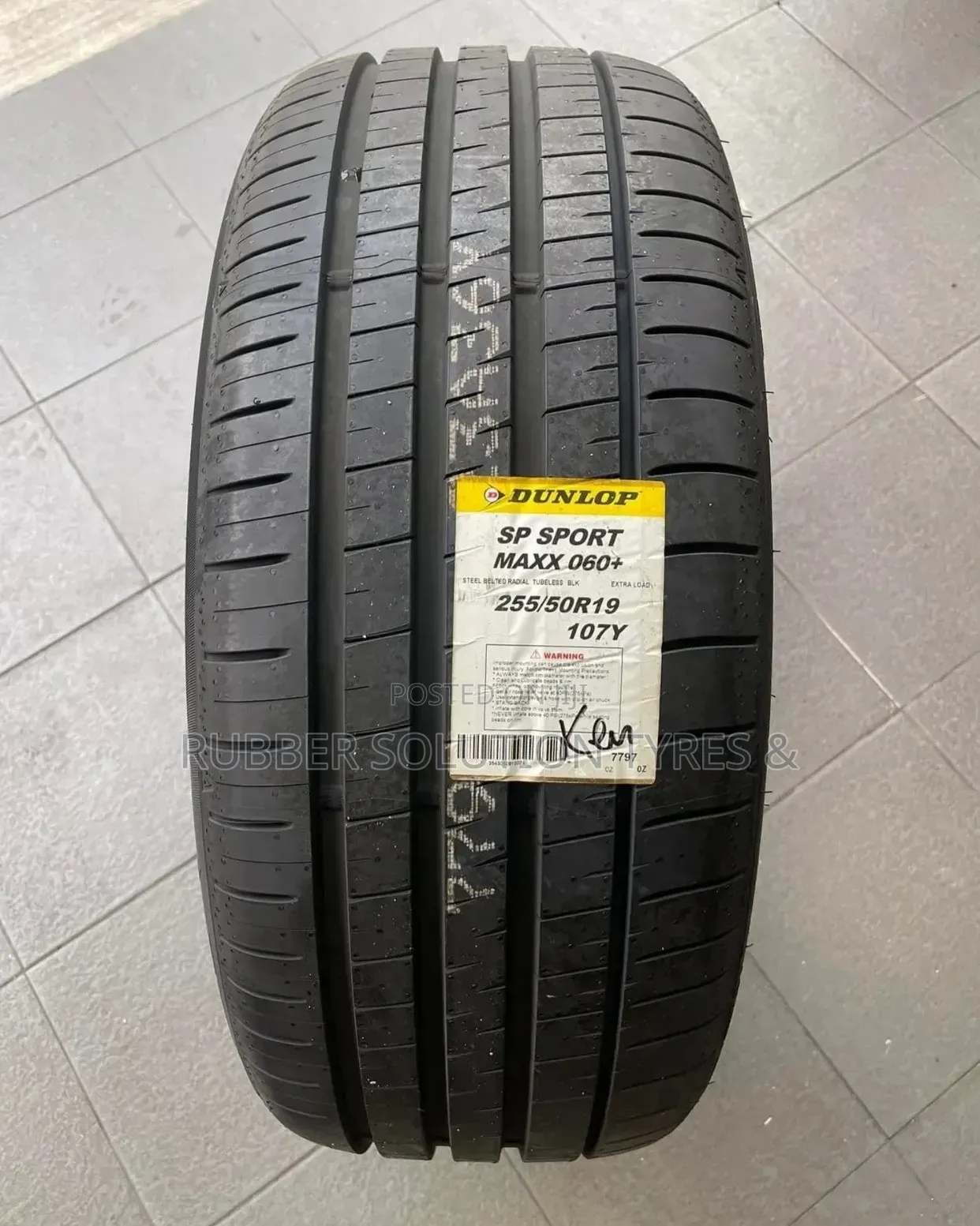 255 /50 R19 Dunlop Tyres 107y Xl Sp Sport Made in Japan