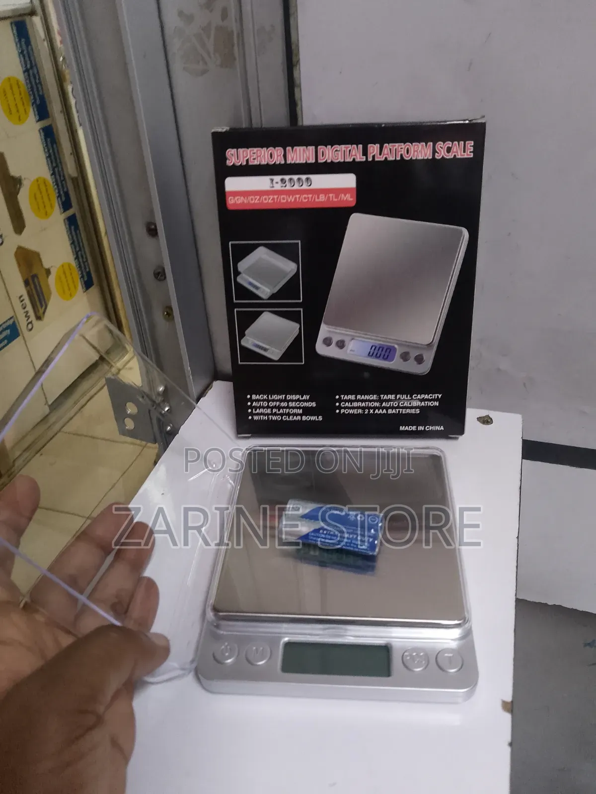 Mini Digital Platform Gold or Jewelry Scale Measuring Upto 3kg/0.1g