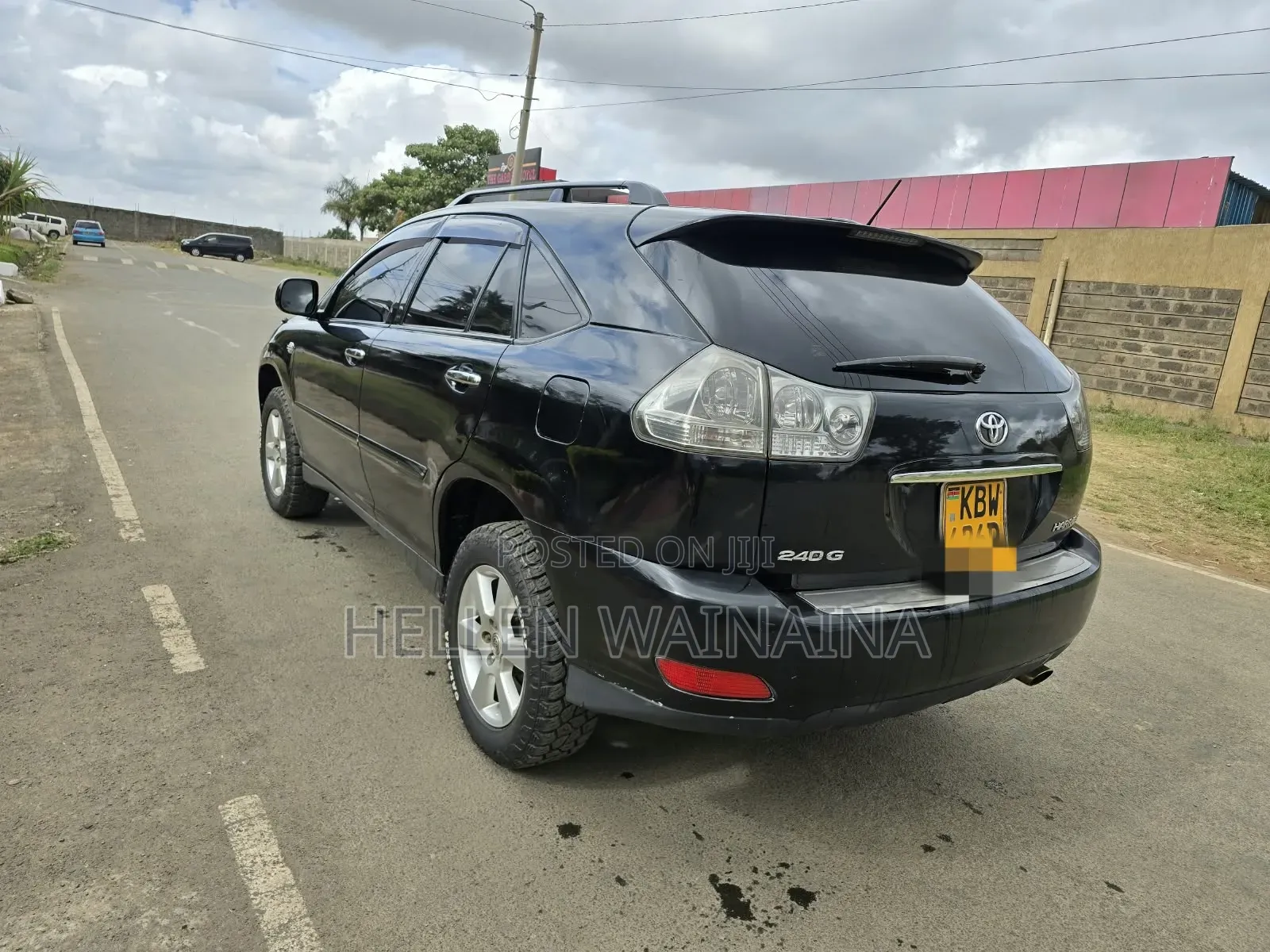 Toyota Harrier 2007 Black