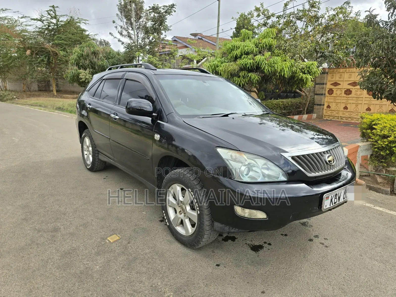 Toyota Harrier 2007 Black