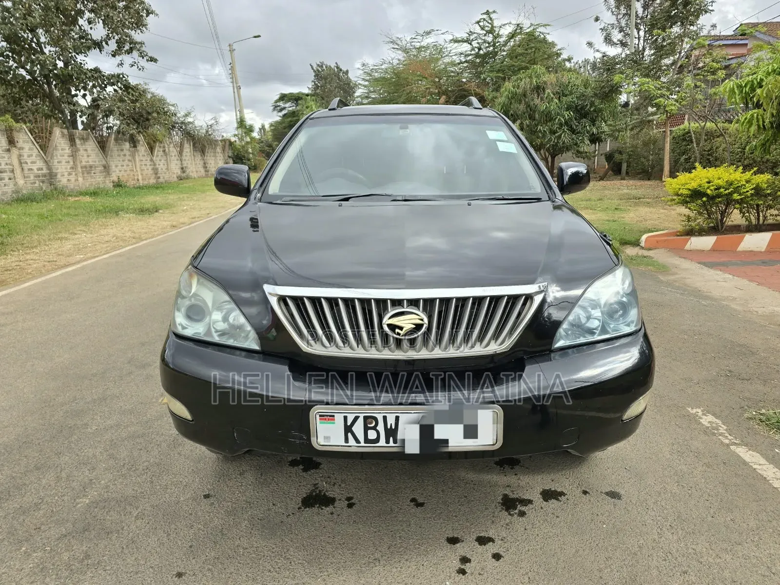 Toyota Harrier 2007 Black
