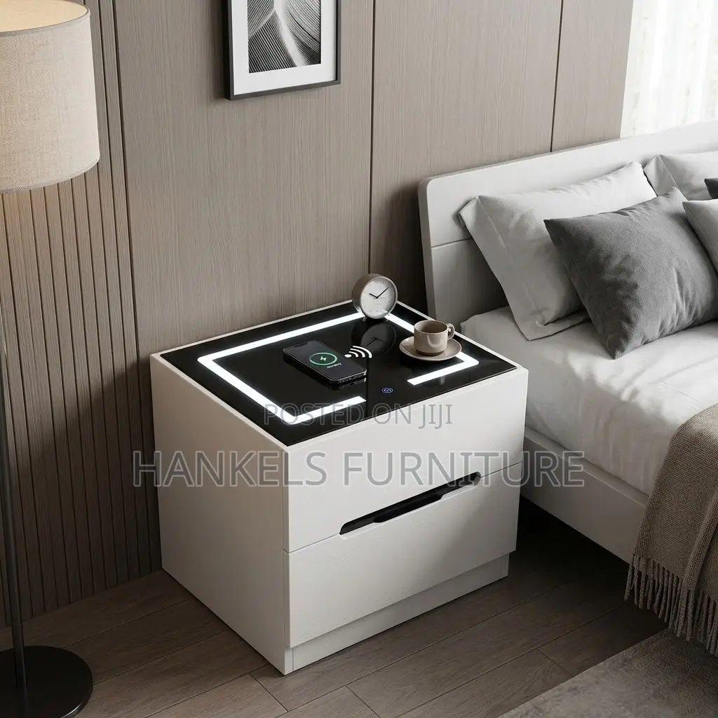 Side Bed Drawers – Elegant Bedside Storage Table