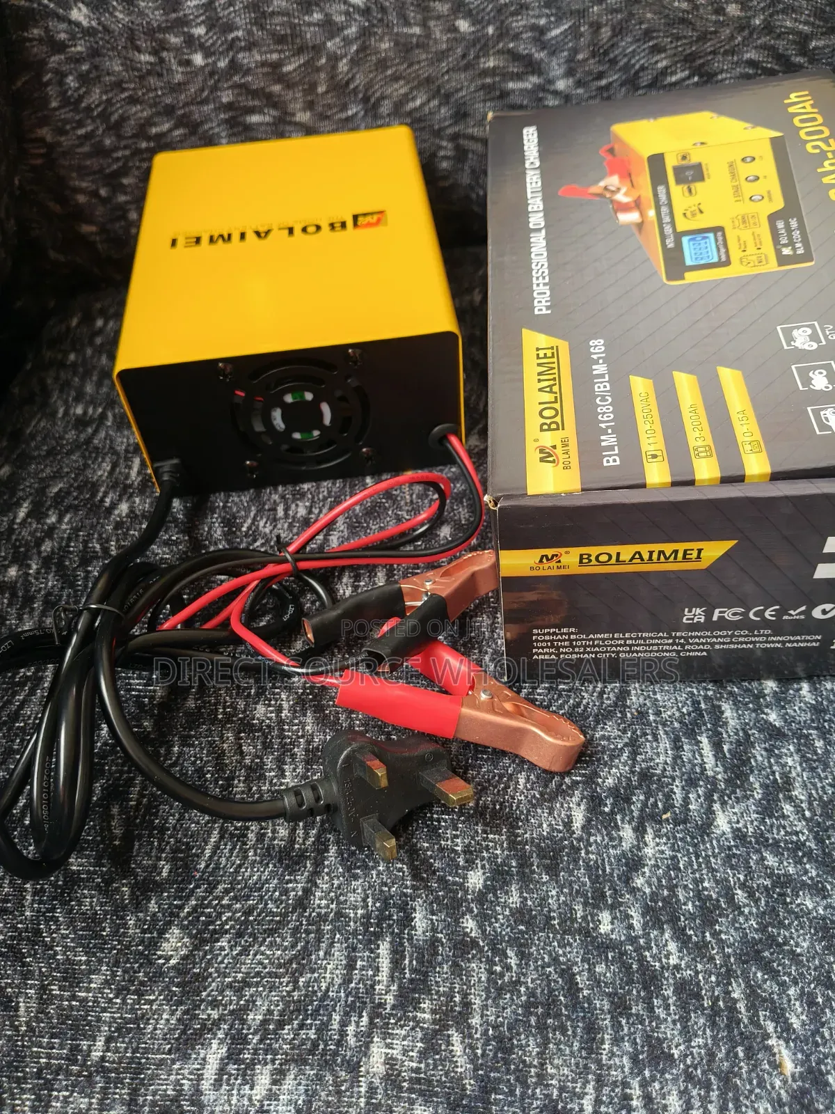 BOLAIMEI BLM-168C Car Battery Charger 6v-24v