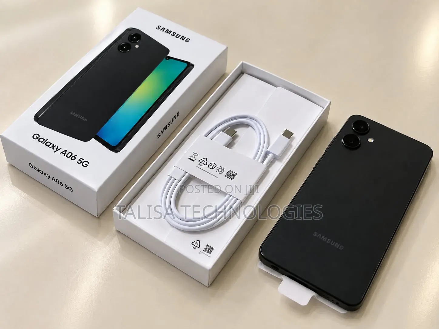 New Samsung Galaxy A06 128 GB Black