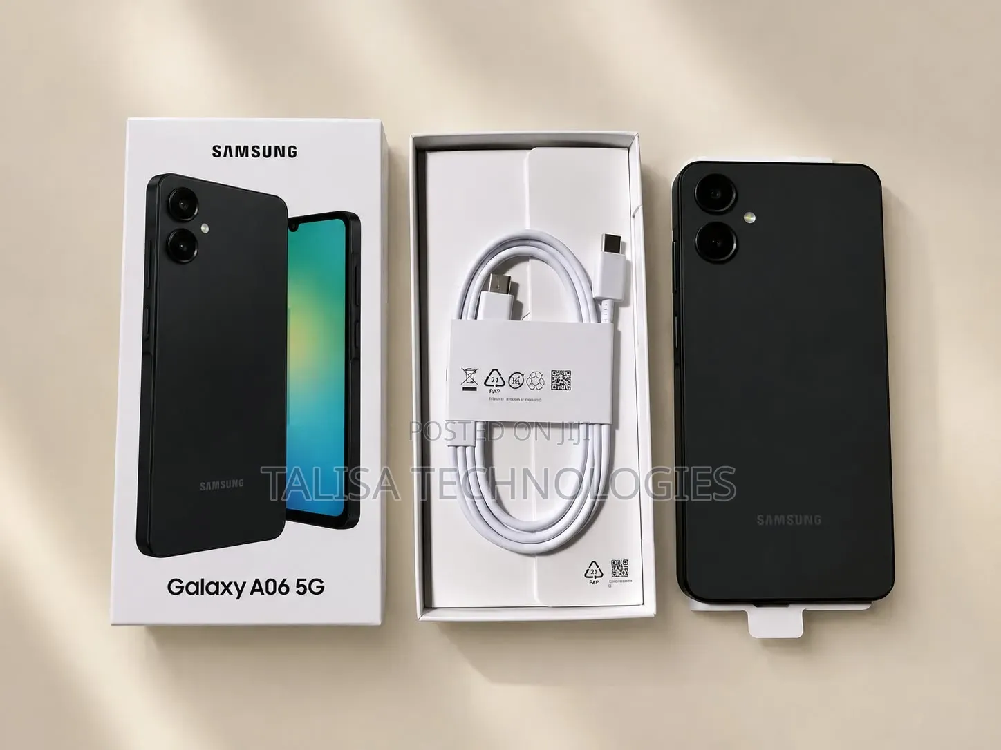 New Samsung Galaxy A06 128 GB Black