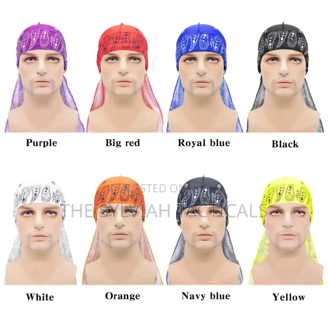 Unisex Bandana Print Quality Silk Scarves