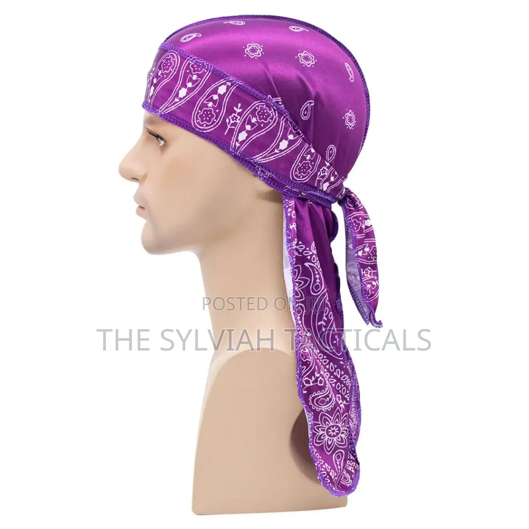 Unisex Bandana Print Quality Silk Scarves