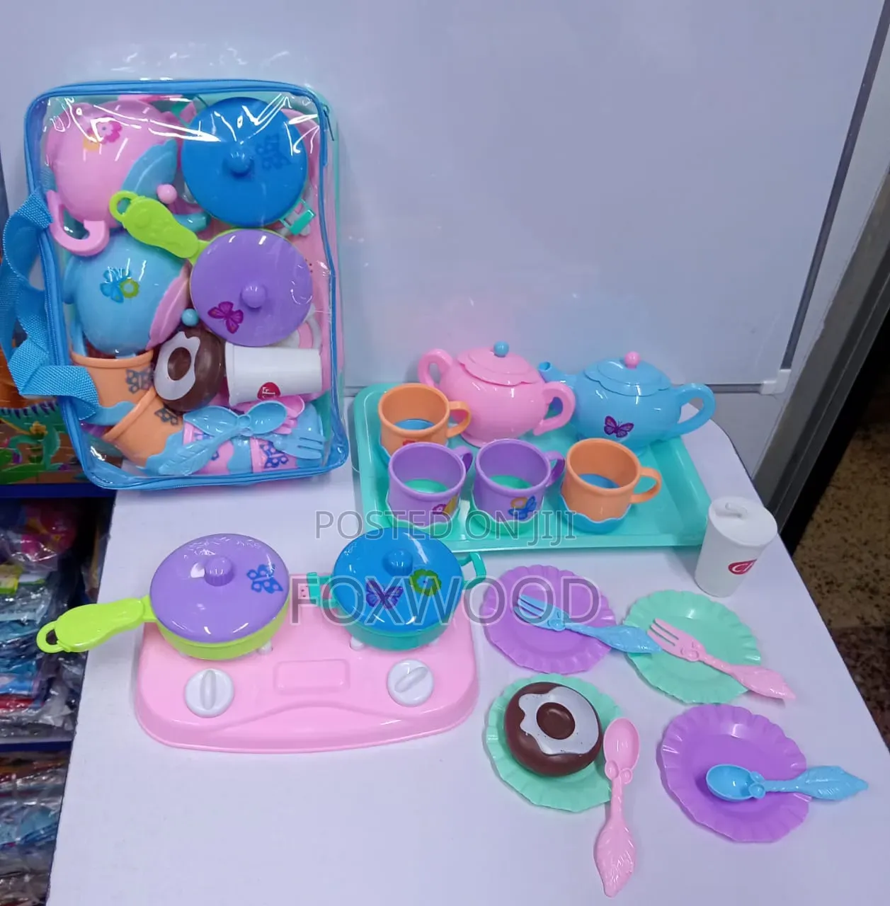 Kitchen Set With Doll