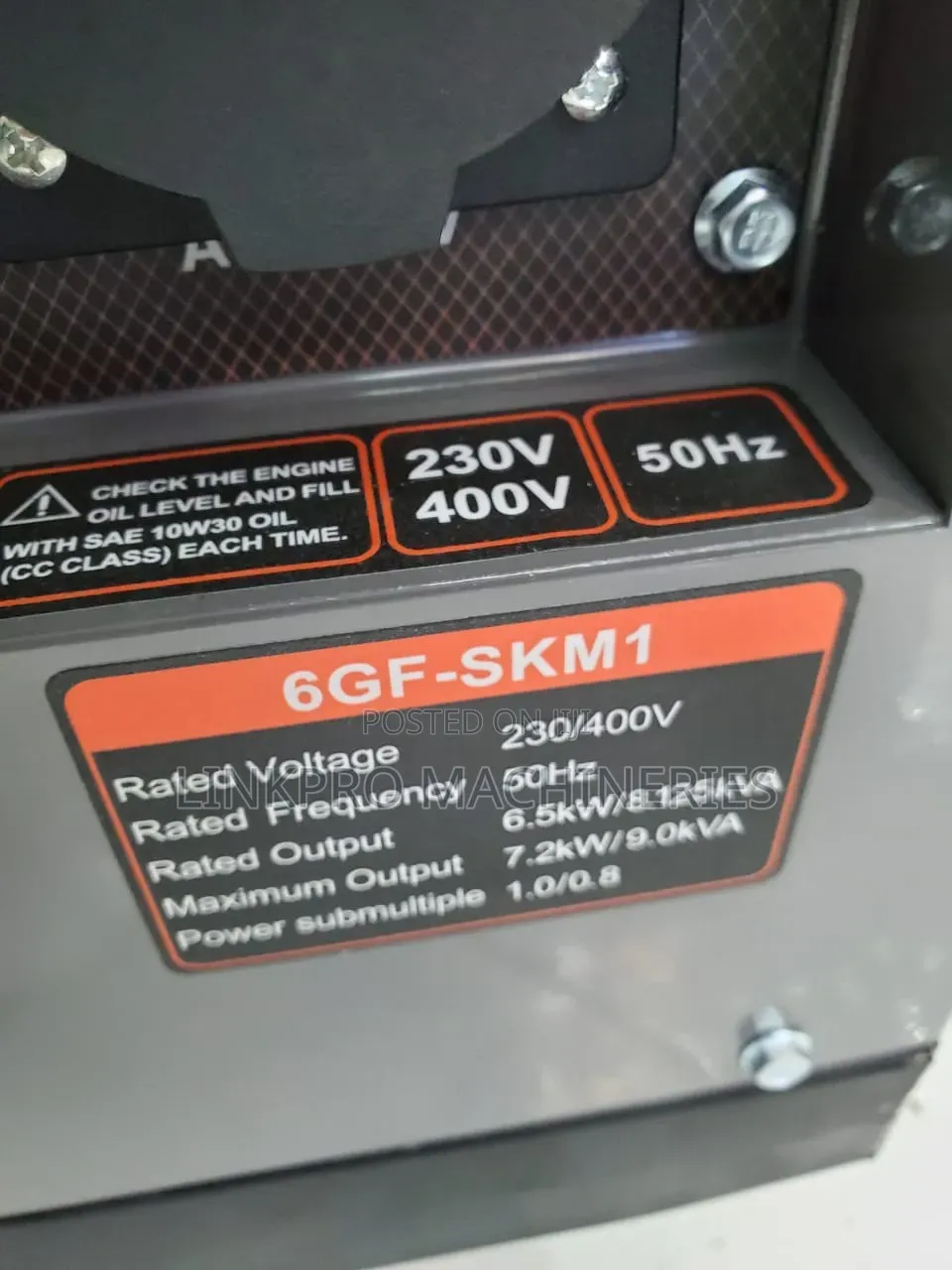 Cigma UK 9kva Diesel Generator Dual Phase With ATS