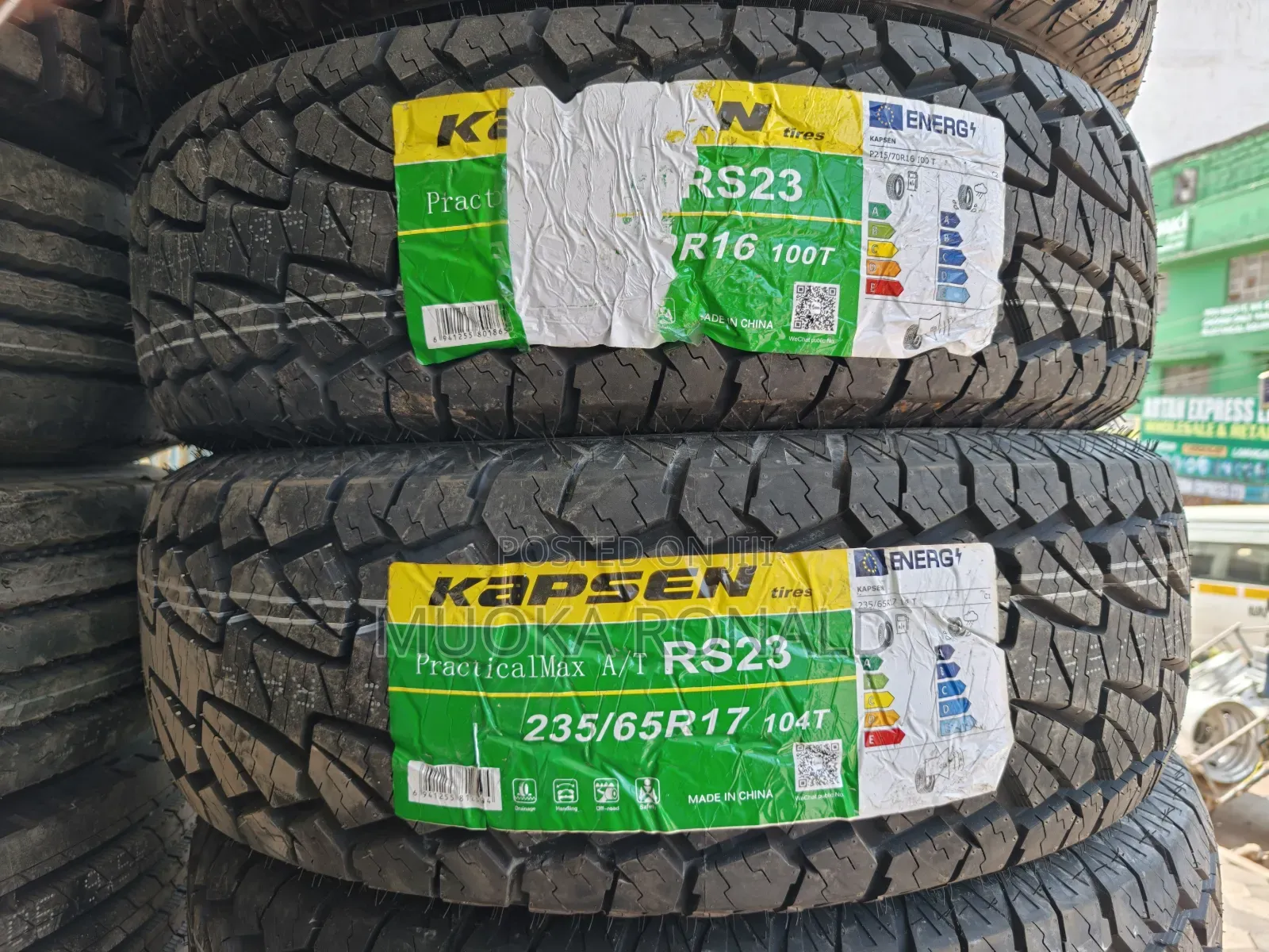 235/65r17 Kapsen Tyre a/T
