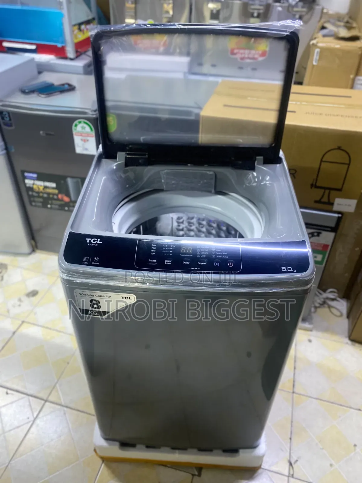 TCL 8kg Fully Automatic Washing Machine F708TLG