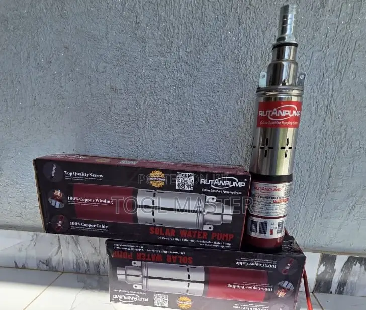 Rutanpump Submersible Solar Pump/Stainless Steel Solar Borehole Pump