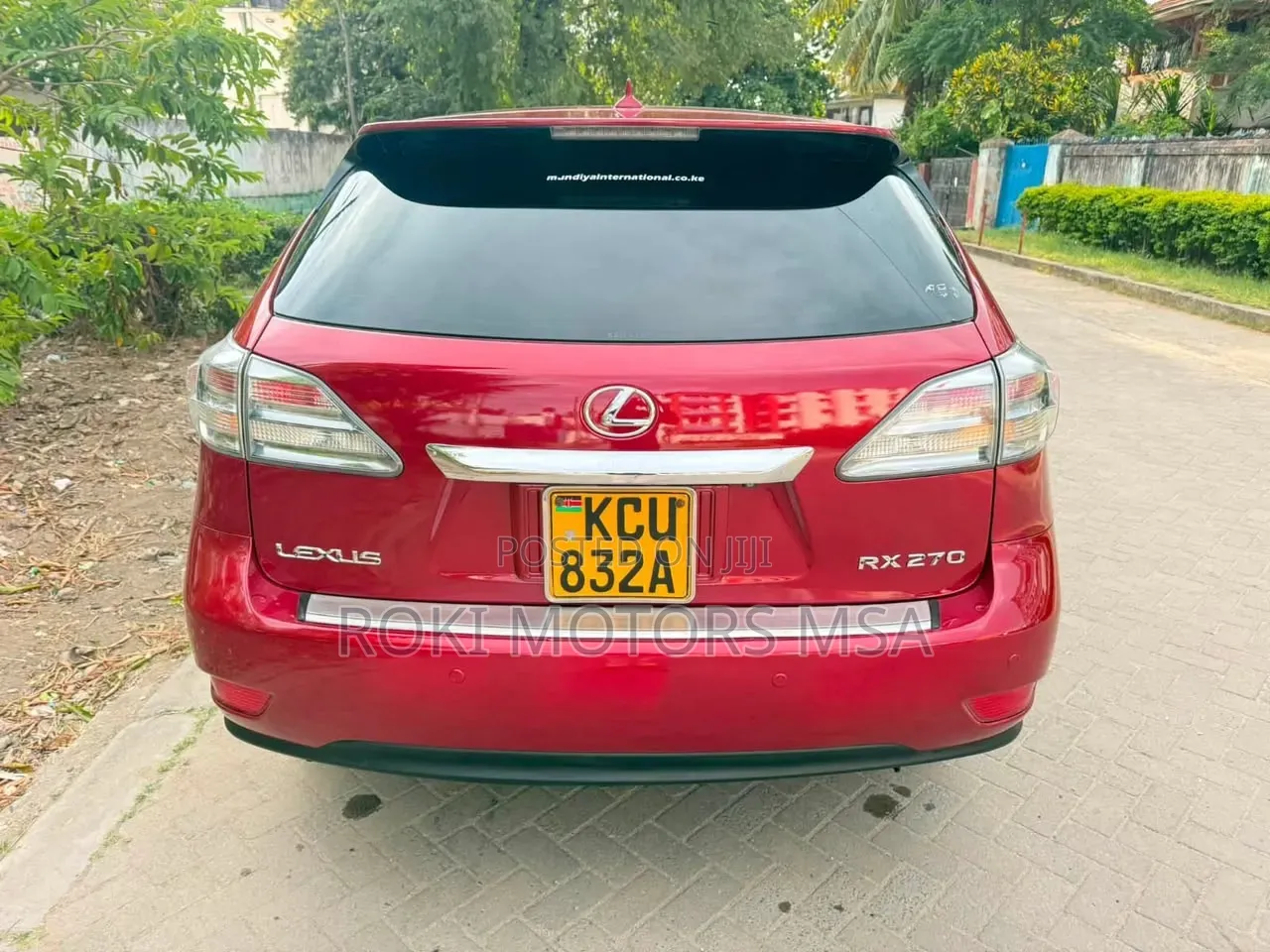 Lexus RX 2012 Red