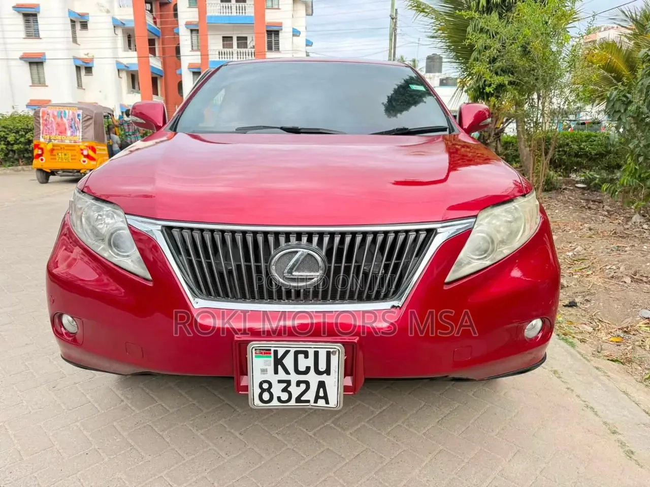 Lexus RX 2012 Red