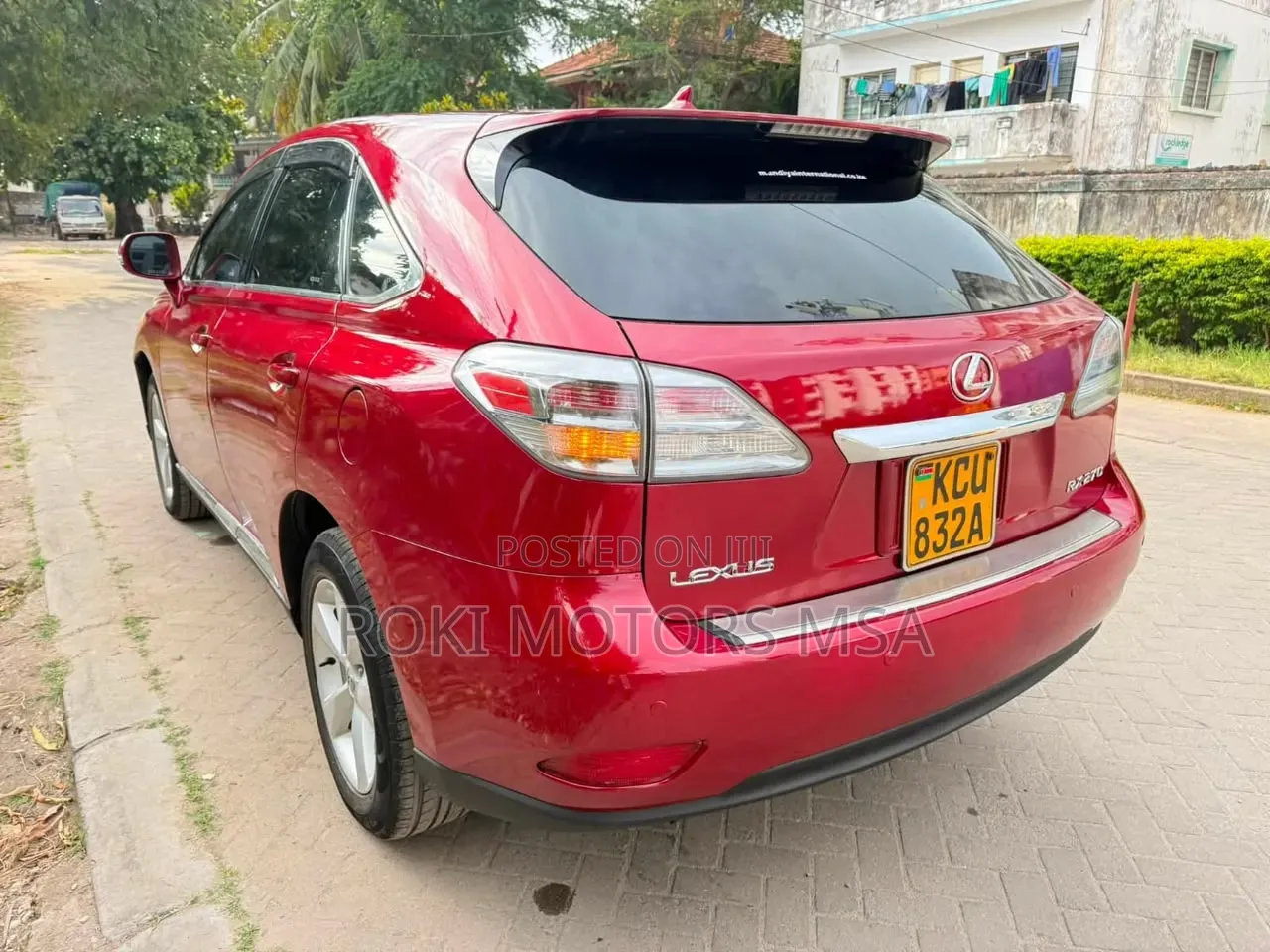 Lexus RX 2012 Red