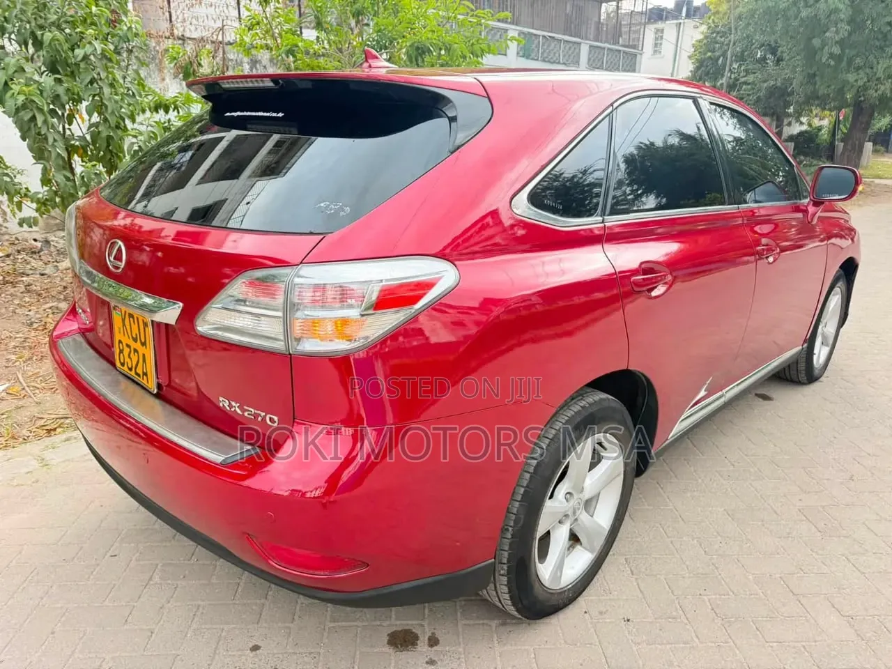 Lexus RX 2012 Red