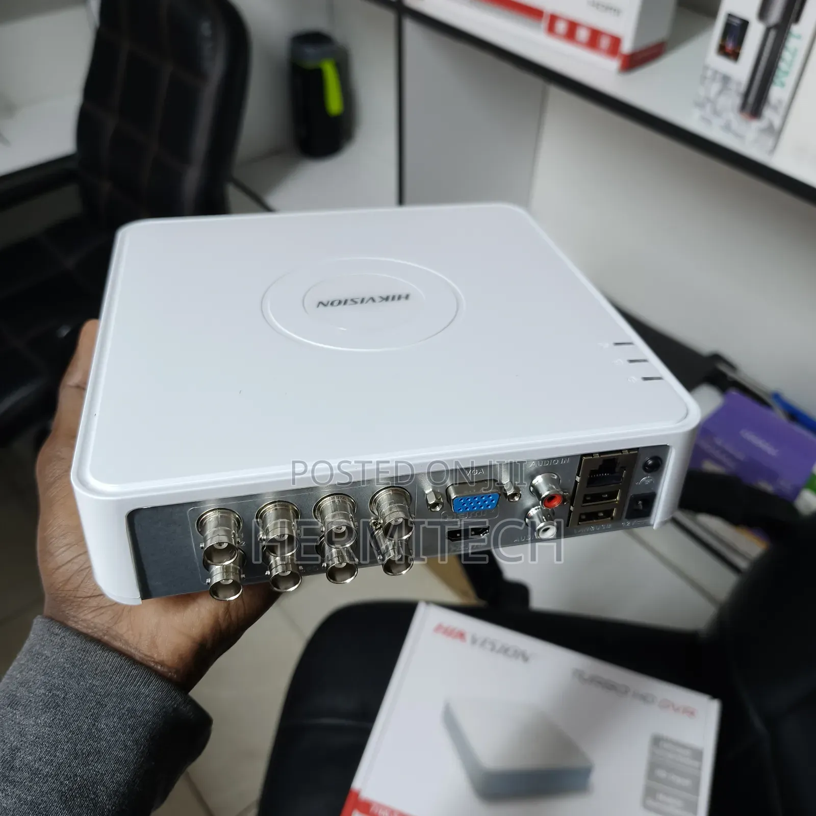 8 Channel Hikvision DVR for Complete CCTV Monitoring