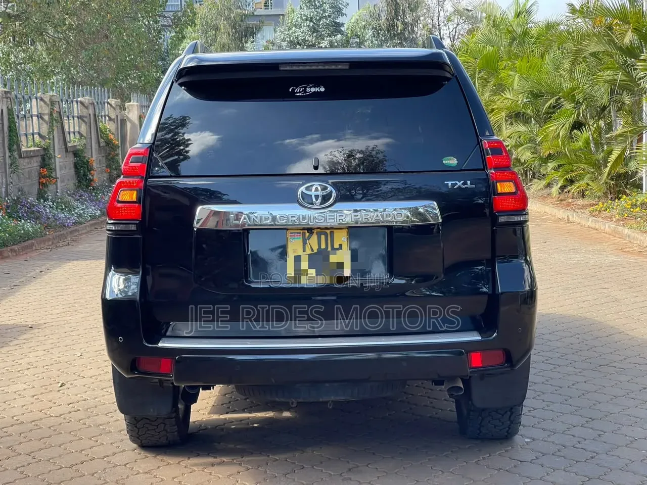 Toyota Land Cruiser Prado 2017 Black